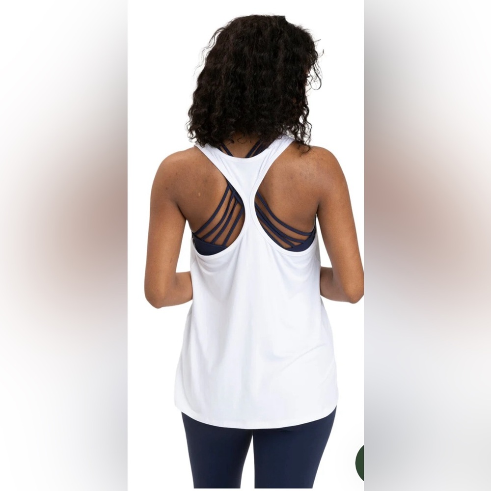 Threads 4 Thought Arrietti Luxe Jersey Racerback Tank NWT
